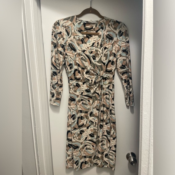 Kasper Dresses & Skirts - Women's Signature Printed Wrap Dress